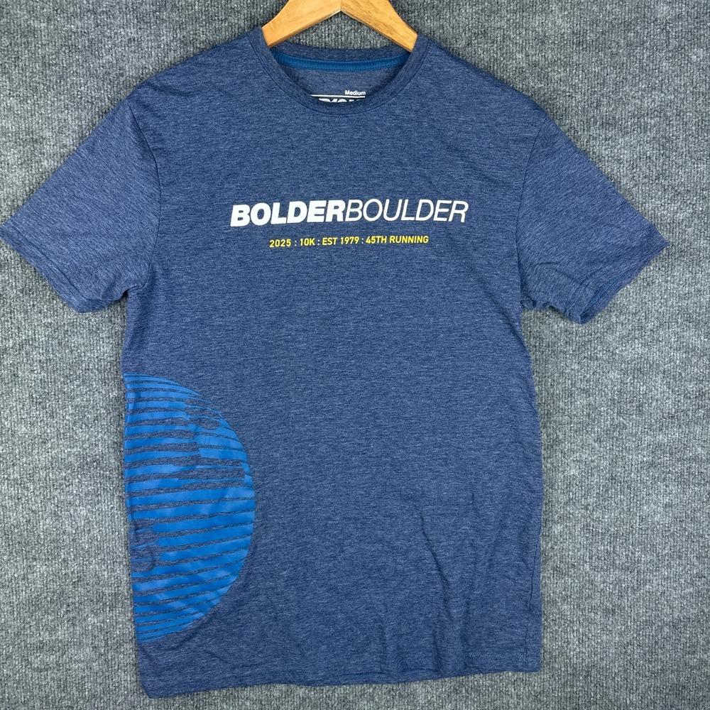 Bolder Boulder 10k BB10k 2025 Race T-Shirt Medium Running
